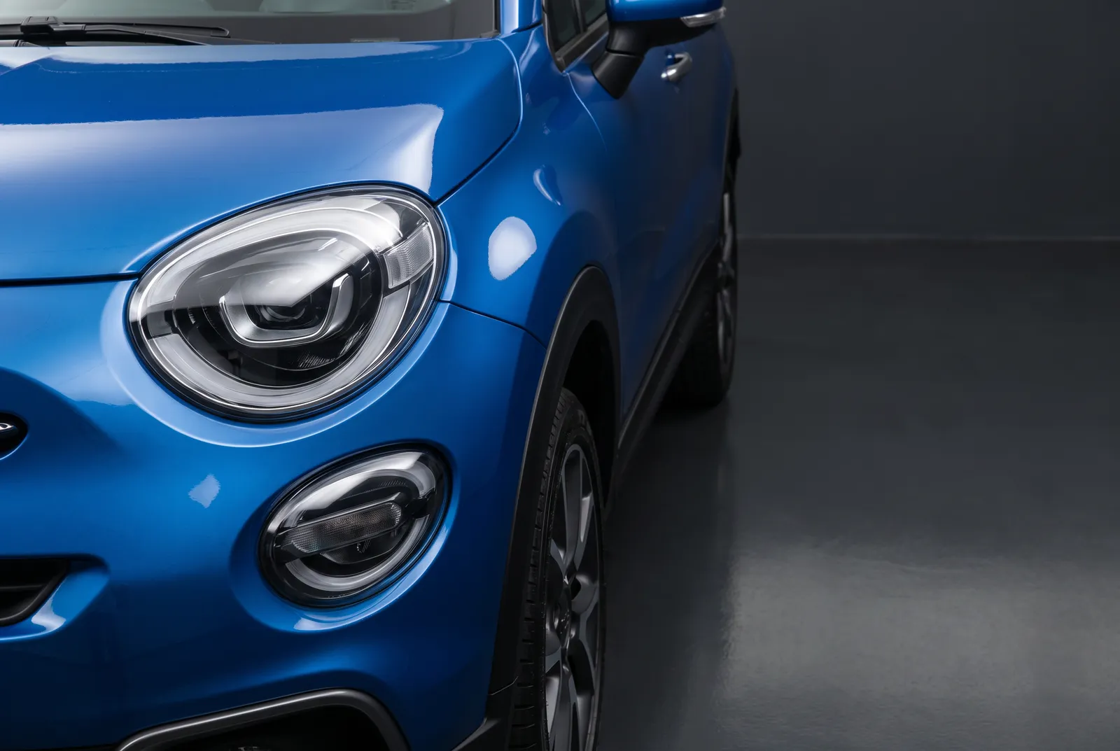 Detail van een Fiat 500X